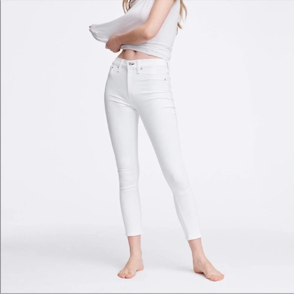rag & bone White Skinny Jeans